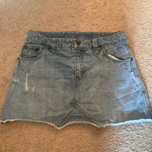 Jean skirt